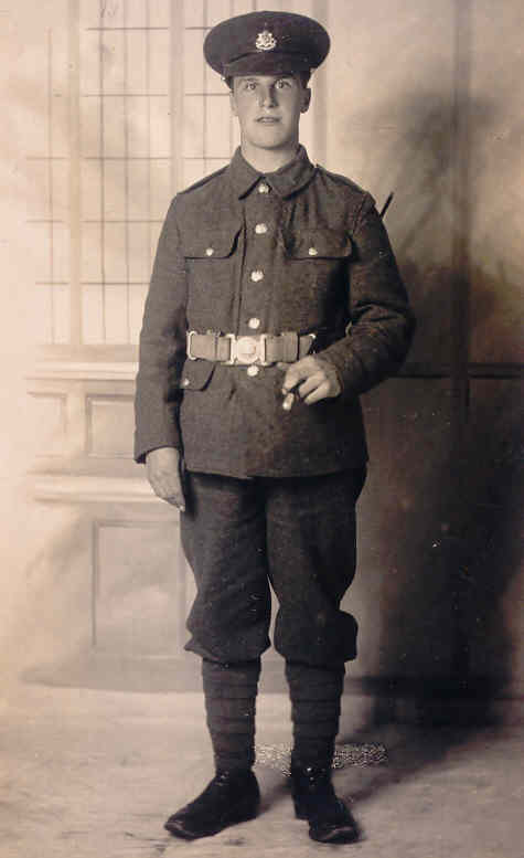 Albert Martin (1899-1918) in WWI uniform Albert Martin (1899-1918) in WWI uniform