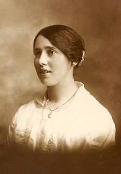 Adelaide Mary Yarrow circa 1915.